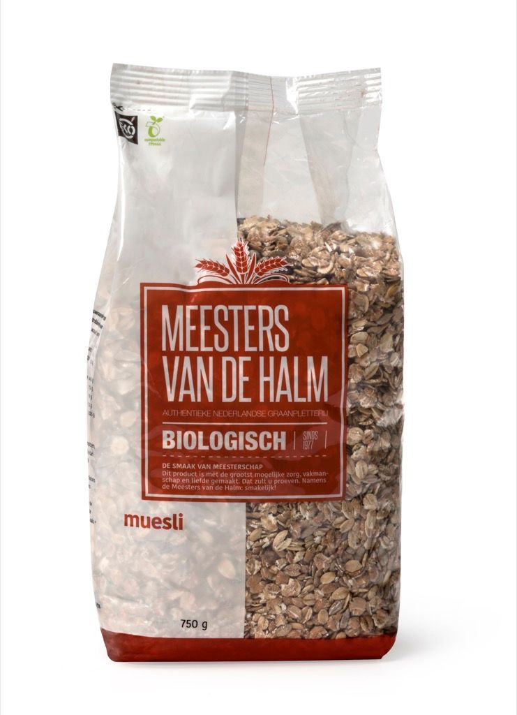 De Halm Muesli Standaard Bio (750 gr)