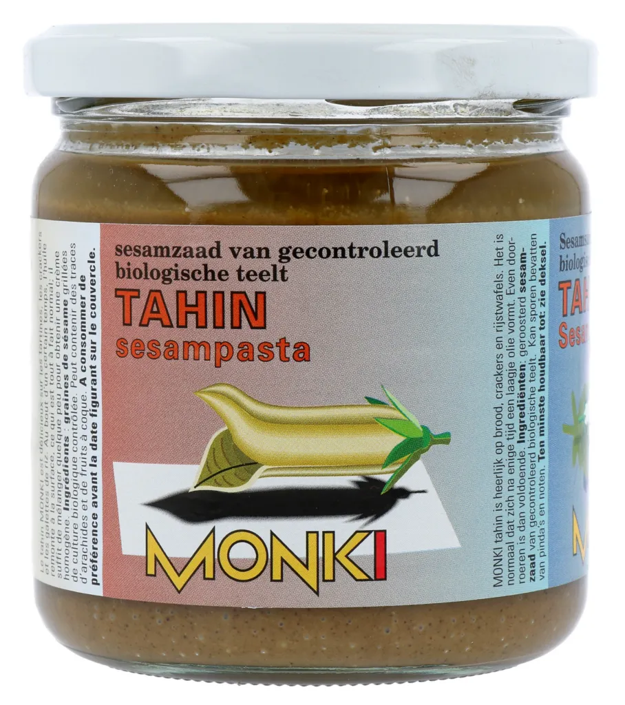 Monki Tahin zonder zout eko bio (330 gr)
