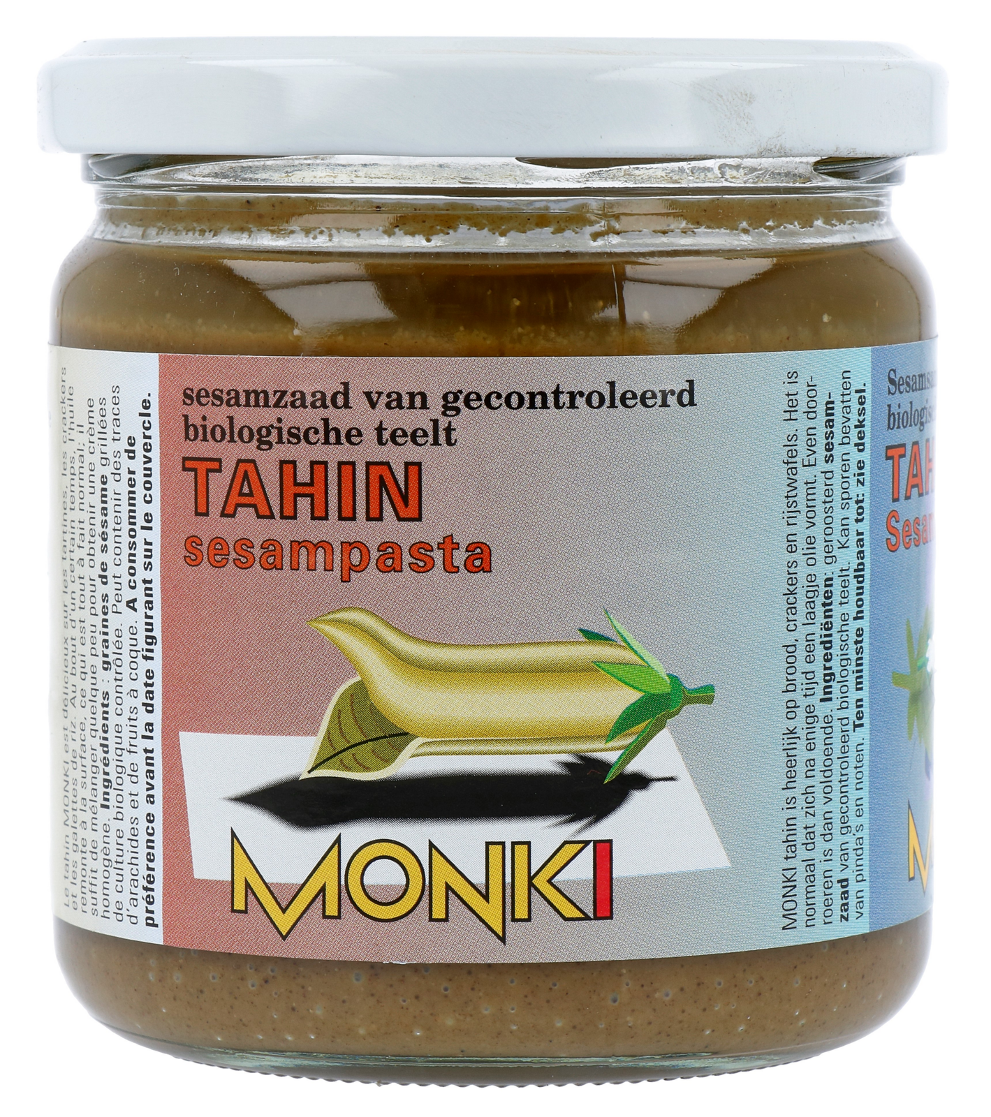 Monki Tahin zonder zout eko bio (330 gr)