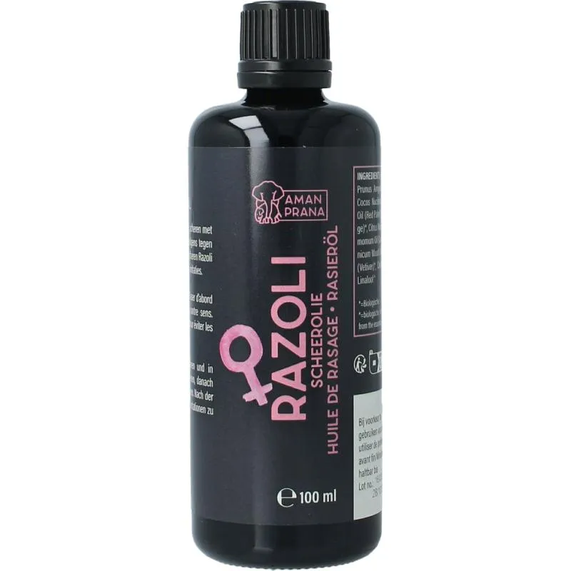 Amanprana Razoli 3-in-1 scheerolie Mannen (100 ml)