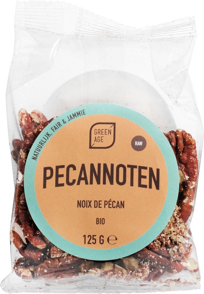 GreenAge Pecannoten raw bio (125 gr)