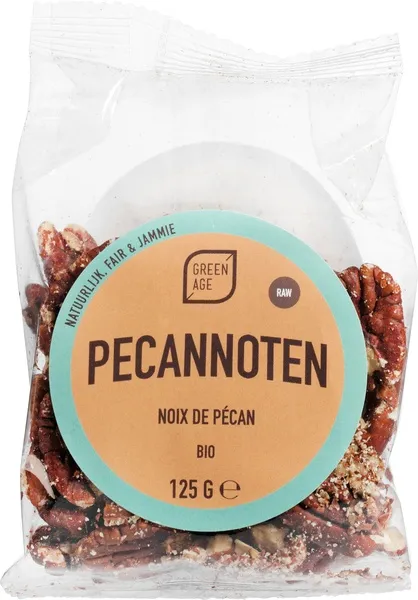 GreenAge Pecannoten raw bio (125 gr)