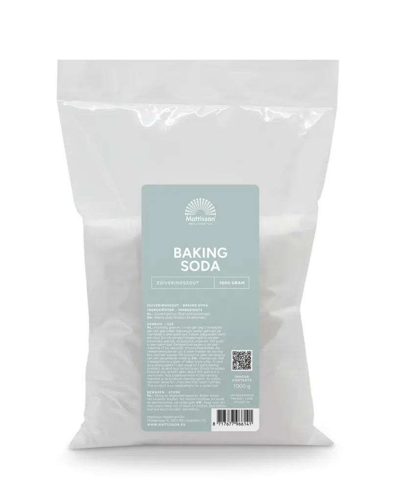 Mattisson Baking Soda Zuiveringszout Natriumbicarbonaat (1000 gr)