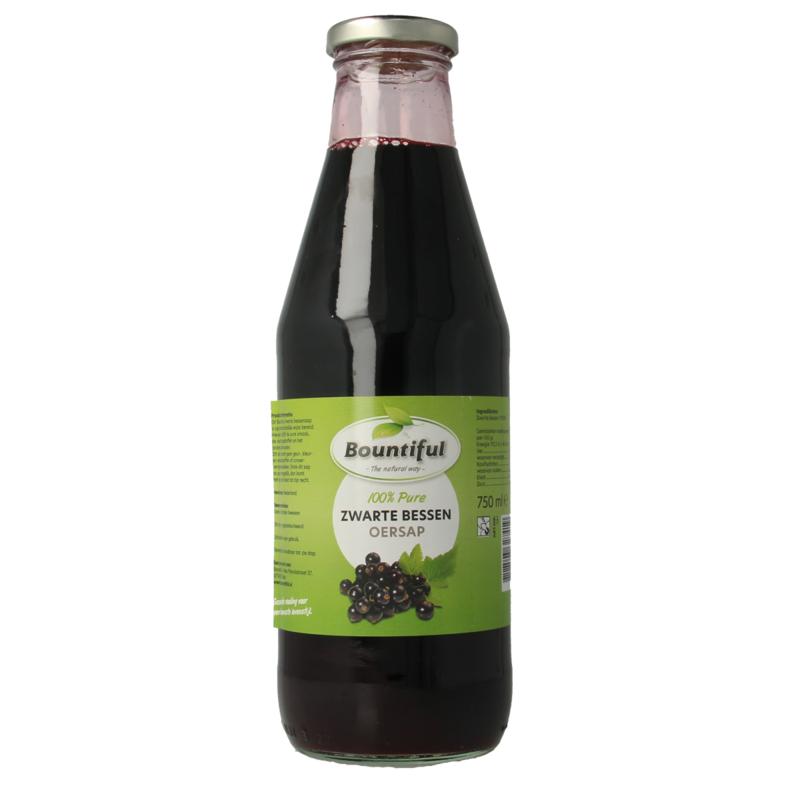 Bountiful Zwarte bessensap (750 ml)