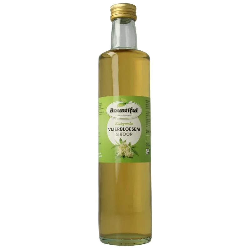 Bountiful Vlierbloesemsiroop bio (500 ml)