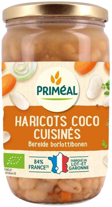 Priméal Bereide Witte Coco Bonen Bio (680 gr)