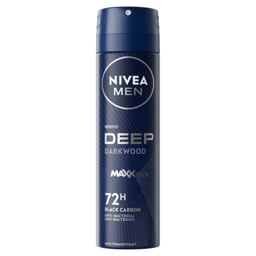 Nivea Men deodorant deep darkwood spray (150 ml)