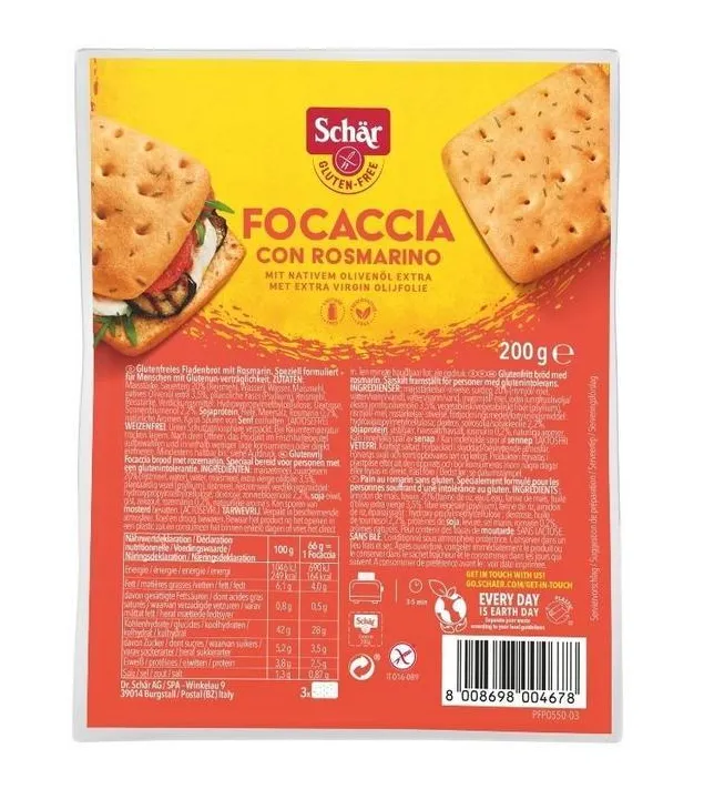 Dr. Schär Focaccia (200 gr)