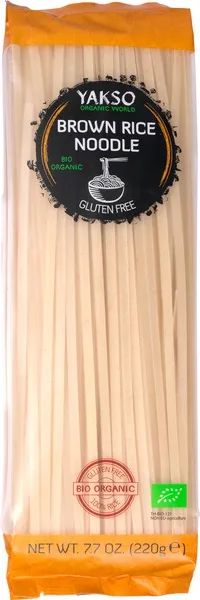 Yakso Rice Noodle Bruin Bio (220 gr)