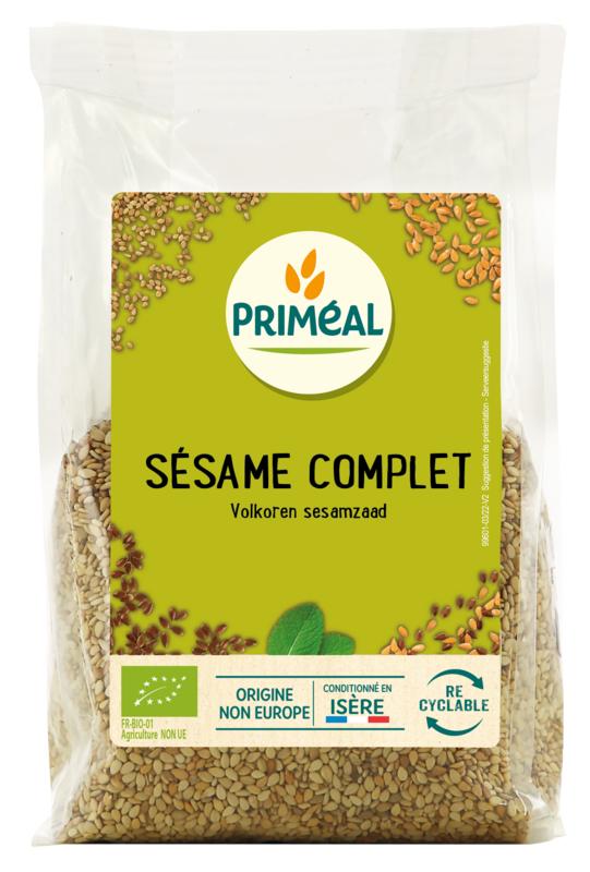 Priméal Volkoren Sesamzaad Bio (250 gr)