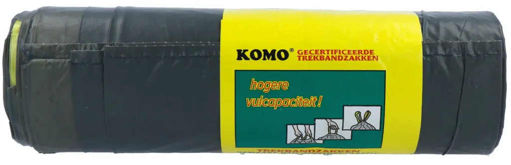 Komo Huisvuilzakken Trekband (15 stuks)