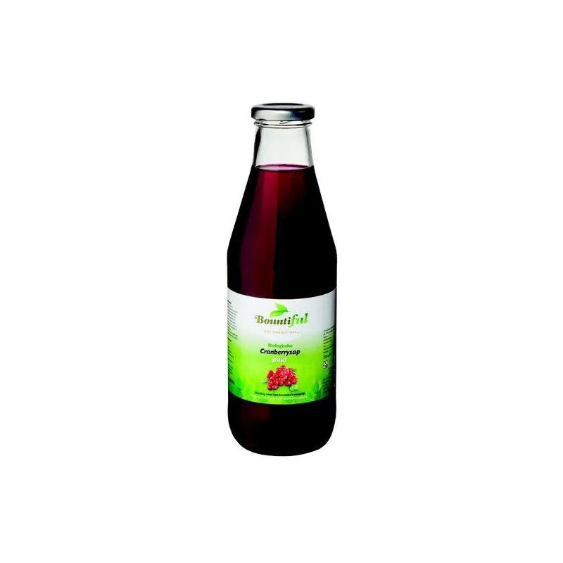 Bountiful Cranberrysap bio (750 ml)