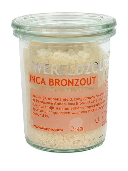 Esspo Wereldzout Inca Bronzout Glas (140 gr)