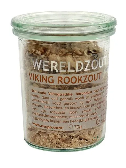 Esspo Wereldzout Viking Rookzout Glas (70 gr)