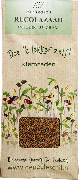 Peuleschil Rucolazaad Bio (135 gr)