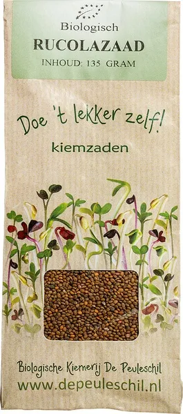 Peuleschil Rucolazaad Bio (135 gr)
