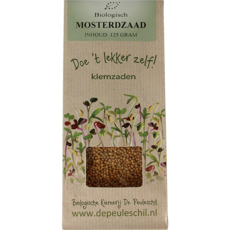 Peuleschil Mosterdzaad Wit Bio (125 gr)