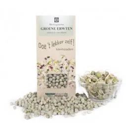 Peuleschilgroene Erwten Bio (140 gr)