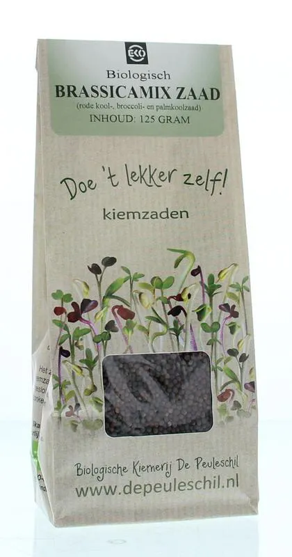Peuleschil Brassicamix Zaad Bio (125 gr)