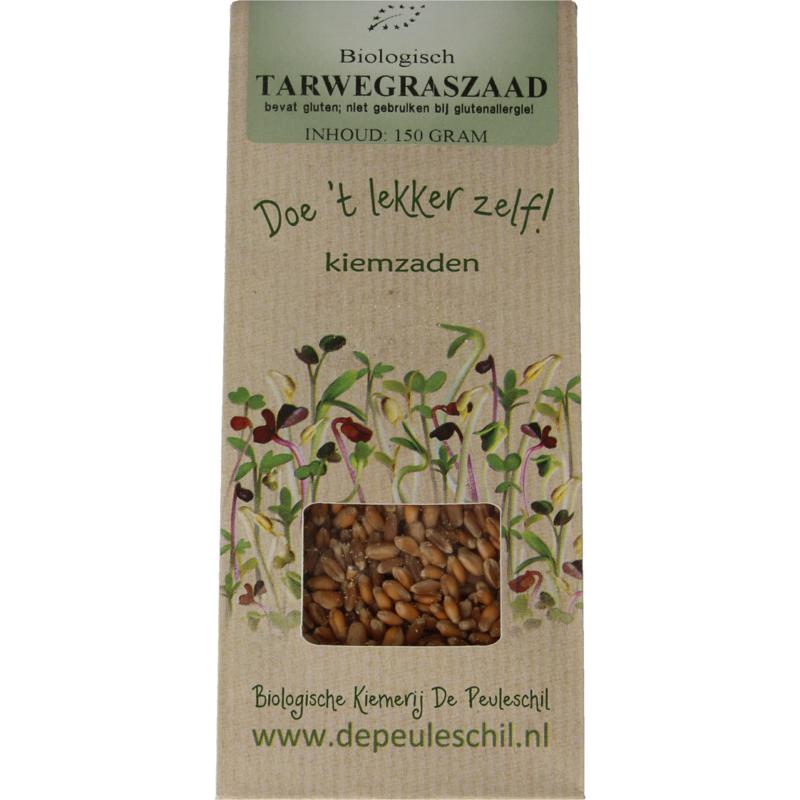 Peuleschil Tarwegras Zaad Bio (150 gr)