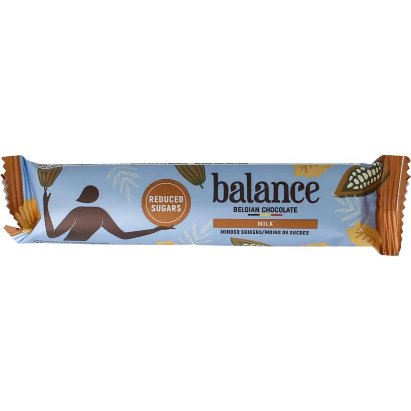 Balance Chocolade Reep Melk (35 gr)