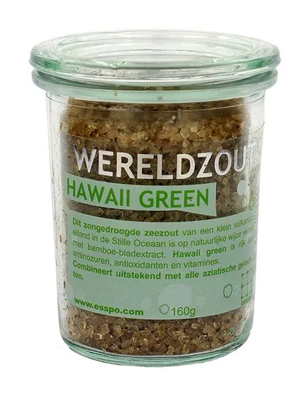 Esspo Wereldzout Hawaiigreen Glas (160 gr)