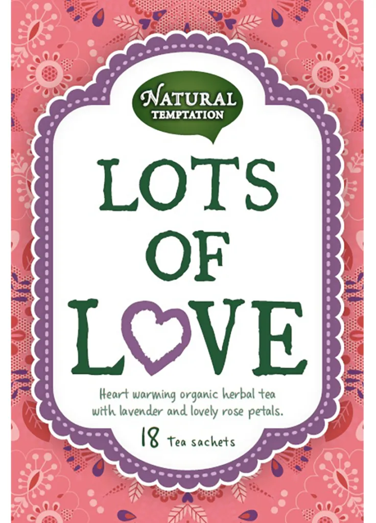 Natural Temptation Lots Of Love Thee Bio (18 stuks)