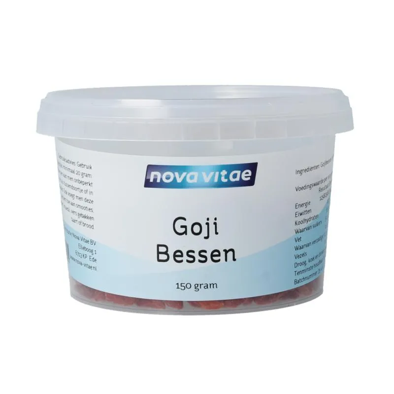 Nova Vitae Goji Bessen (150 gr)