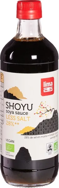 Lima Shoyu 28% less salt bio (500 ml)