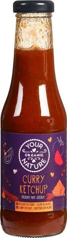 Your Organic Nature Curry Ketchup Bio (500 gr)
