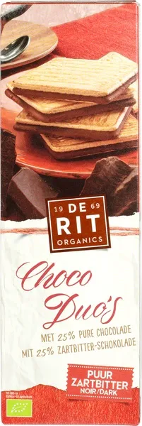 De Rit Sandwichkoekje Puur Bio (150 gr)