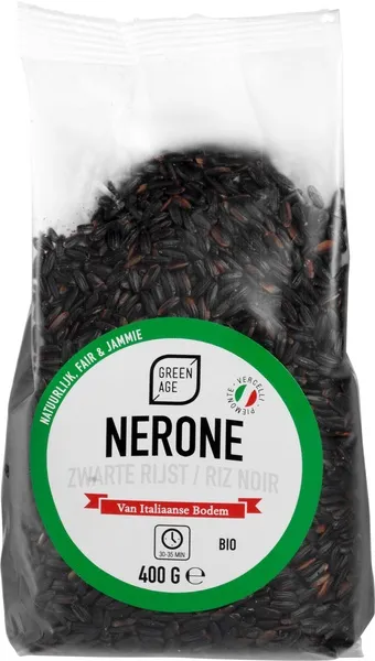 Greenage Zwarte Rijst Bio (400 gr)
