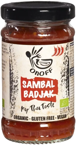Onoff Sambal Badjak Bio (110 gr)