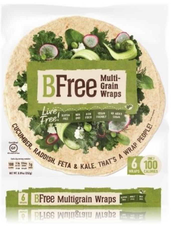 Bfree Multigranen Wraps (6 stuks)