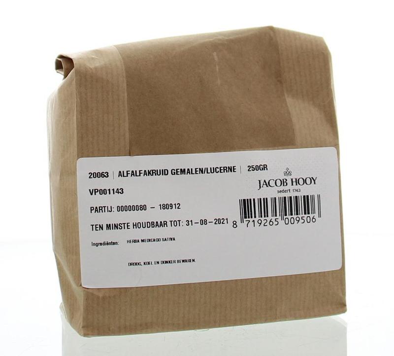Jacob Hooy Alfalfakruid Gemalen (250 gr)