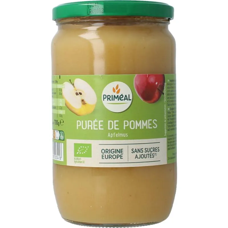 Priméal Appelmoes Bio (700 gr)