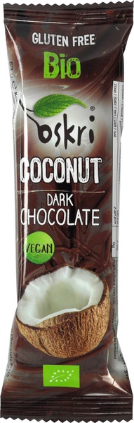 Oskri Donkere Chocolade Reep Bio (53 gr)