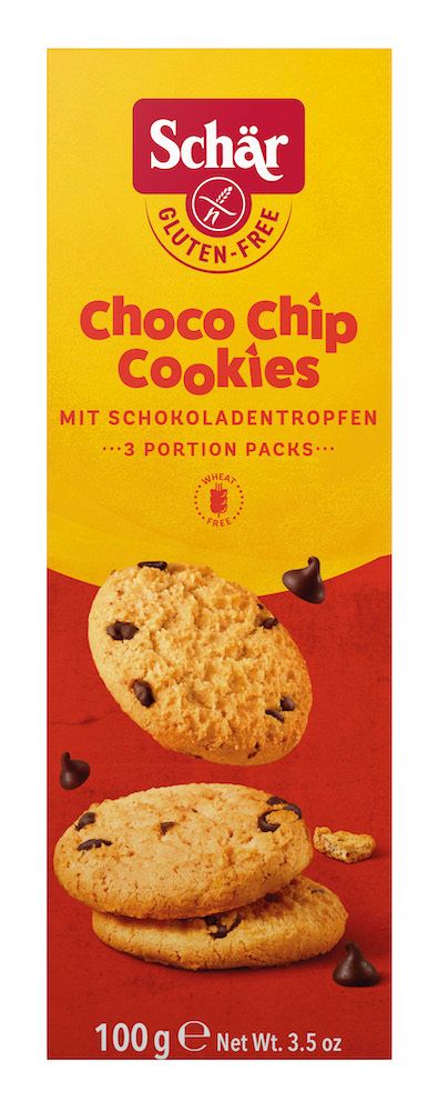 Dr. Schär Choco Chip Cookies (100 gr)