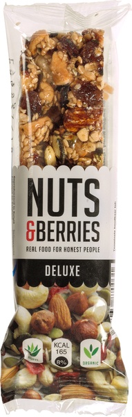 Nuts & Berries Bar Deluxe Bio (40 gr)