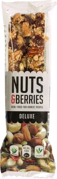 Nuts & Berries Bar Deluxe Bio (40 gr)