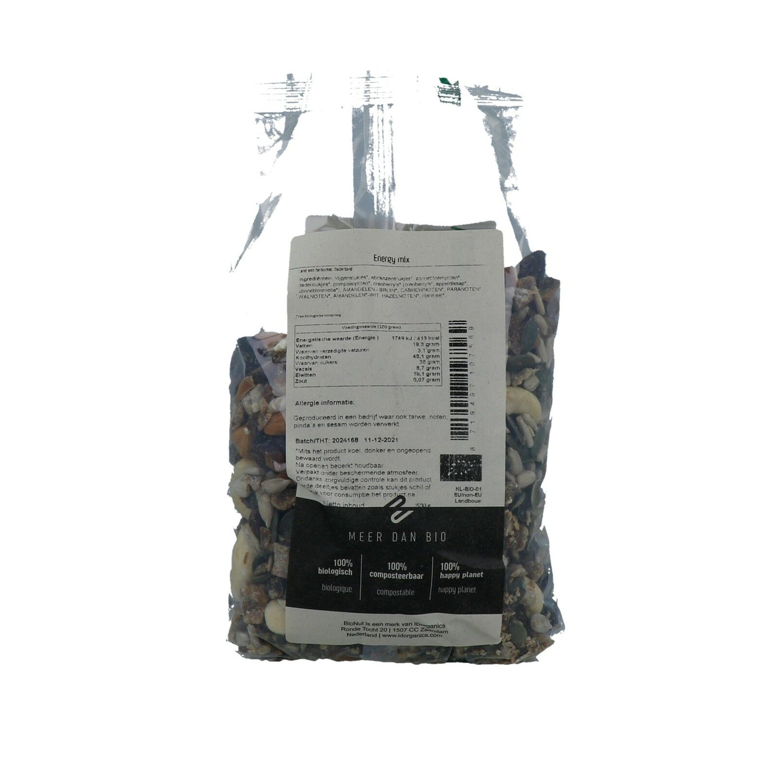 Bionut Energymix Bio (500 gr) - image 2