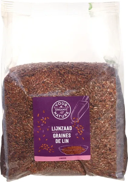 Your Organic Nature Lijnzaad Bio (1000 gr)