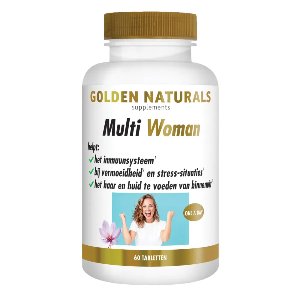 Golden Naturals Multi Woman (60 tabletten)