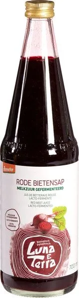 Luna E Terra Rode Bietensap Melkzuur Demeter Bio (700 ml)