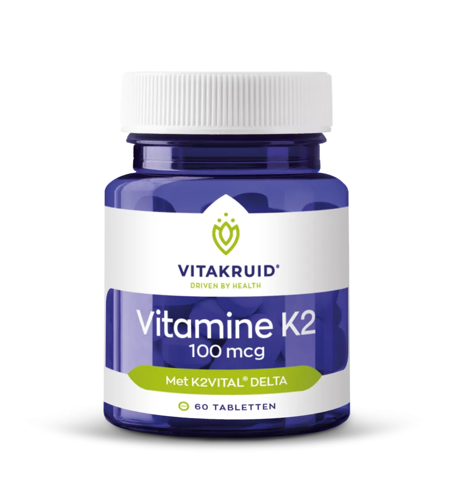 Vitakruid Vitamine K2 100 mcg K2Vital® Delta (60 tabletten)