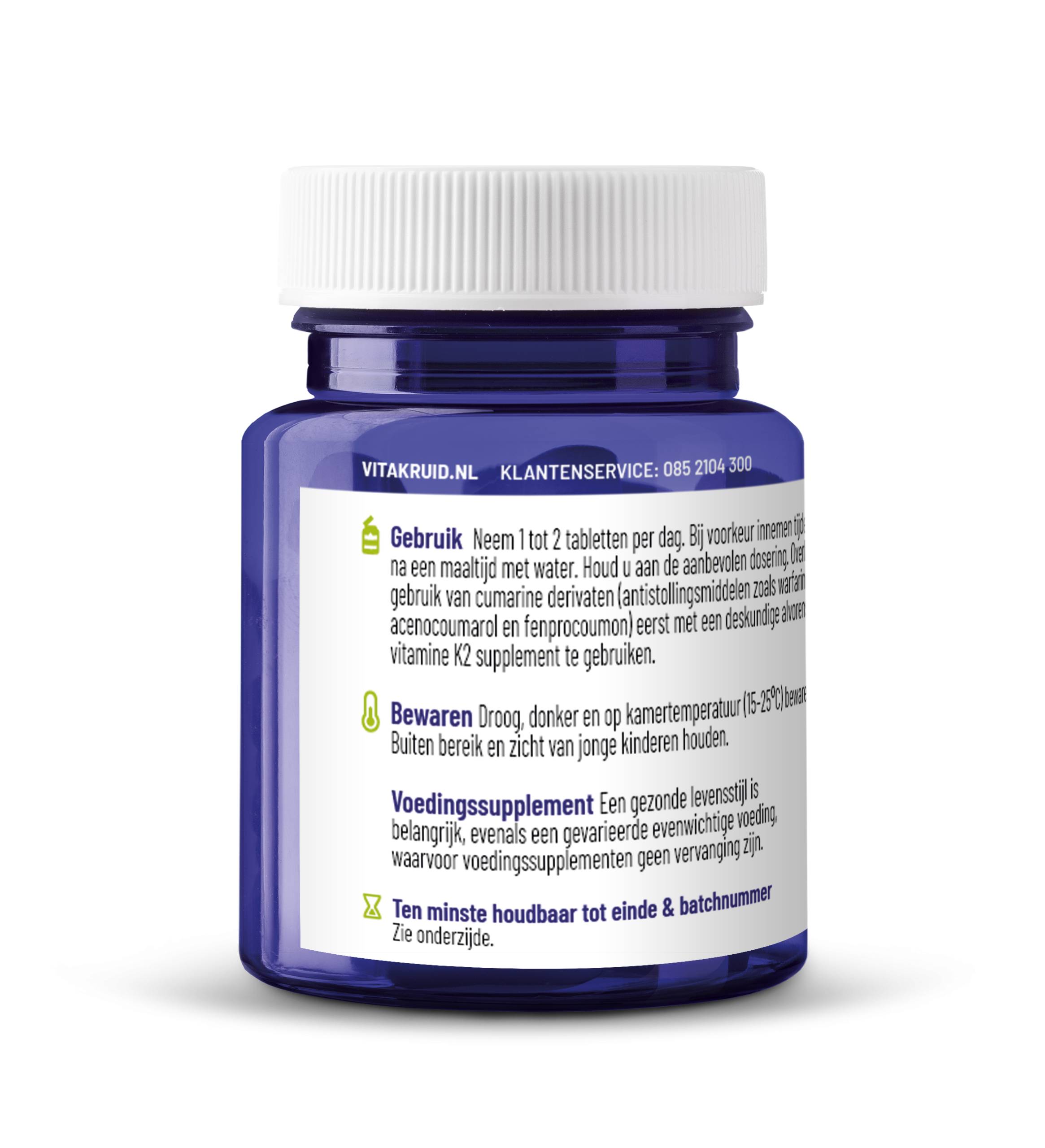 Vitakruid Vitamine K2 100 mcg K2Vital® Delta (60 tabletten)
