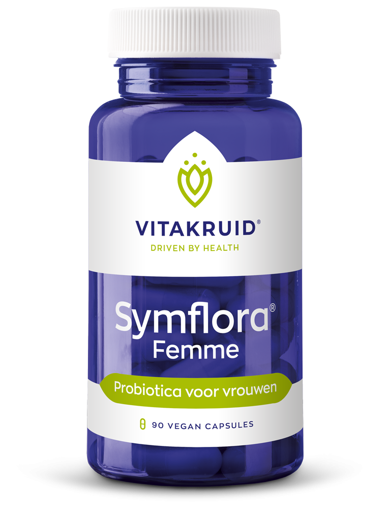 Vitakruid Symflora® Femme Probiotica voor Vrouwen (90 vega capsules)
