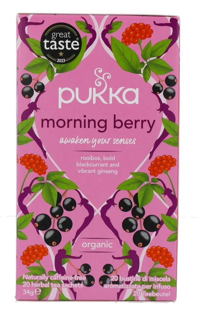 Pukka Organic Teas Morning Berry Bio (20 zakjes)