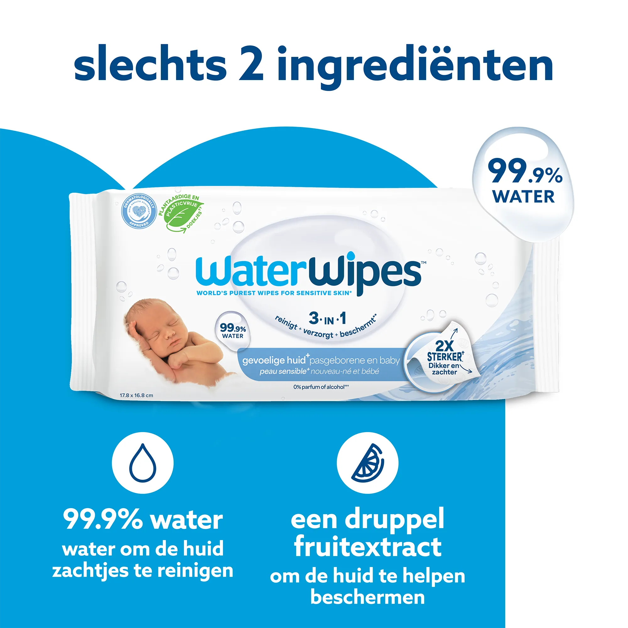 WaterWipes Babydoekjes 9-pak (540 stuks) - image 8