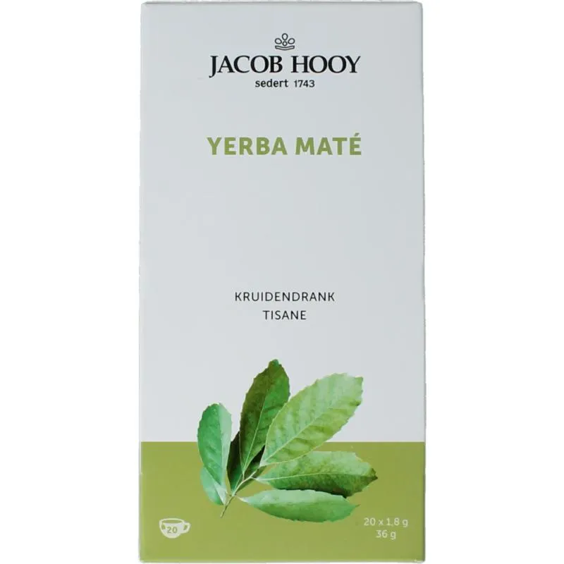 Jacob Hooy Yerba Maté (20 zakjes)